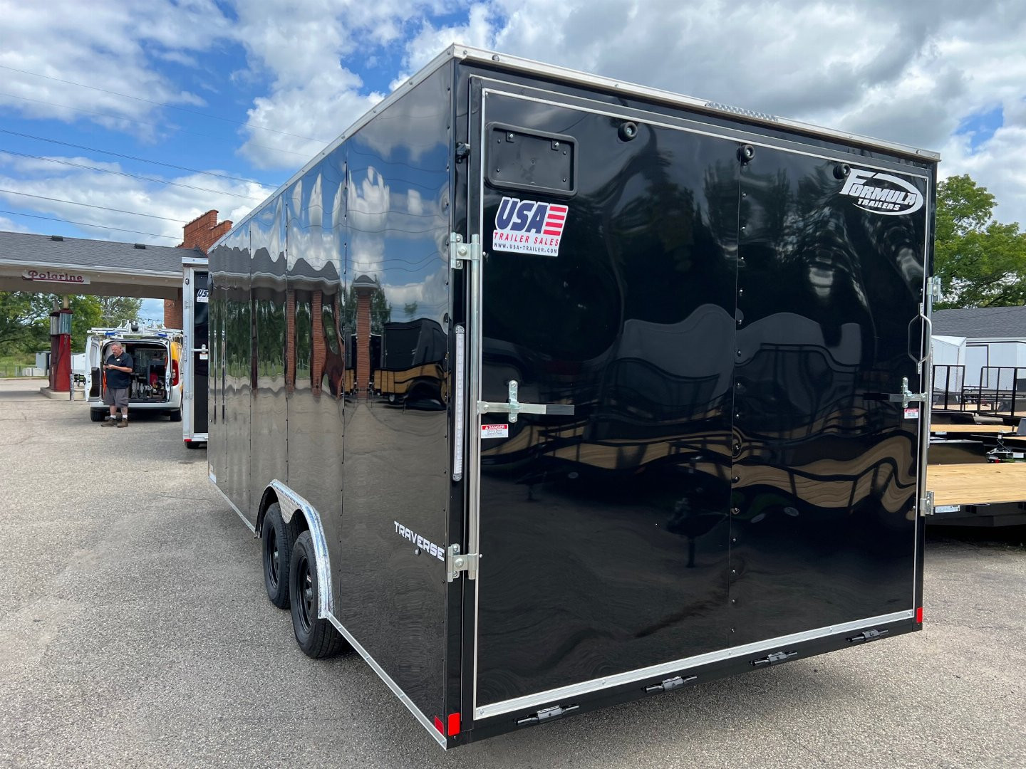 New 2024 8.5 x 20 - 7K GVW FORMULA Car Hauler Trailer