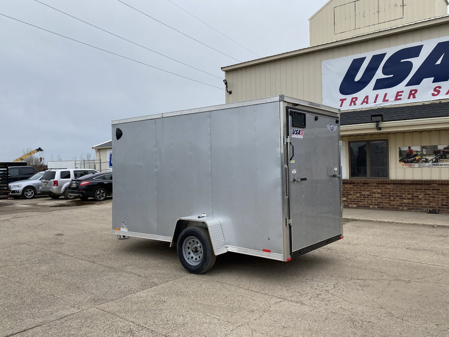 New 2024 MTI TRAILERS MDLX 6X12 SA 6'6" Interior Cargo / Enclosed Trailer