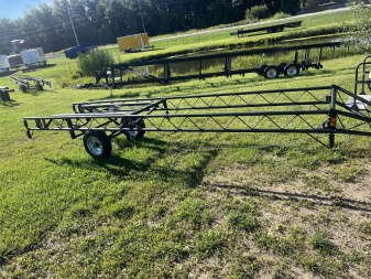 New 2025 Hoosier 16-20' CRANK UP Boat Trailer