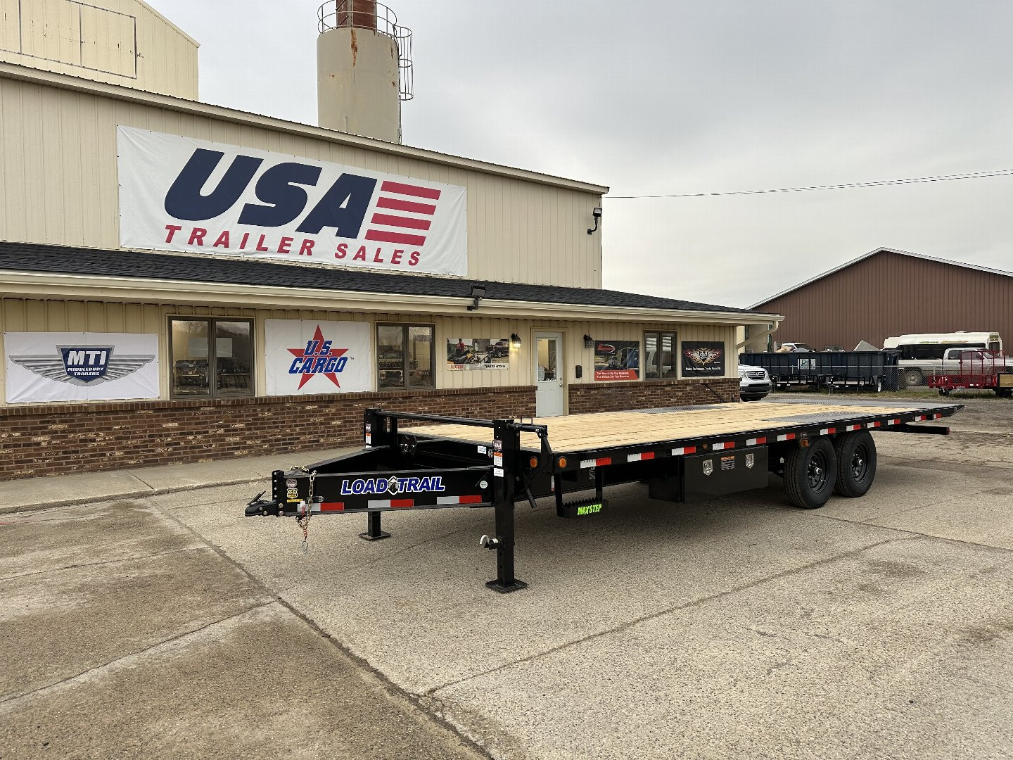 New 2025 Load Trail 102"X24' 16k Full Deck Power Tilt Trailer