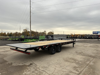 New 2025 Load Trail 102"X24' 16k Full Deck Power Tilt Trailer