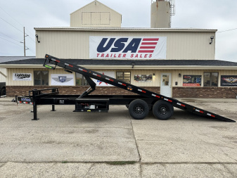 New 2025 Load Trail 102"X24' 16k Full Deck Power Tilt Trailer