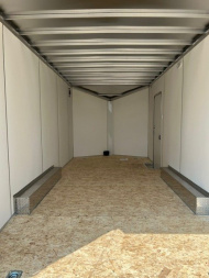 New 2025 LIGHTNING 8.5 x 18 Enclosed Car Hauler Trailer - 10k gvw with 7.5 interior height