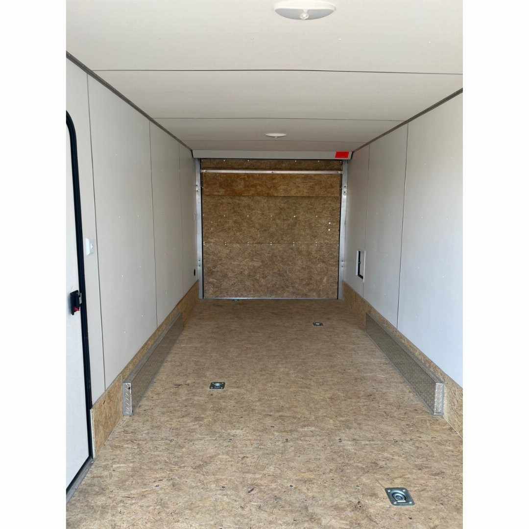 New 2024 LIGHTNING TRAILERS 7.5 x 27 4 Place All Aluminum Trailer with 7ft interior - Premium Package