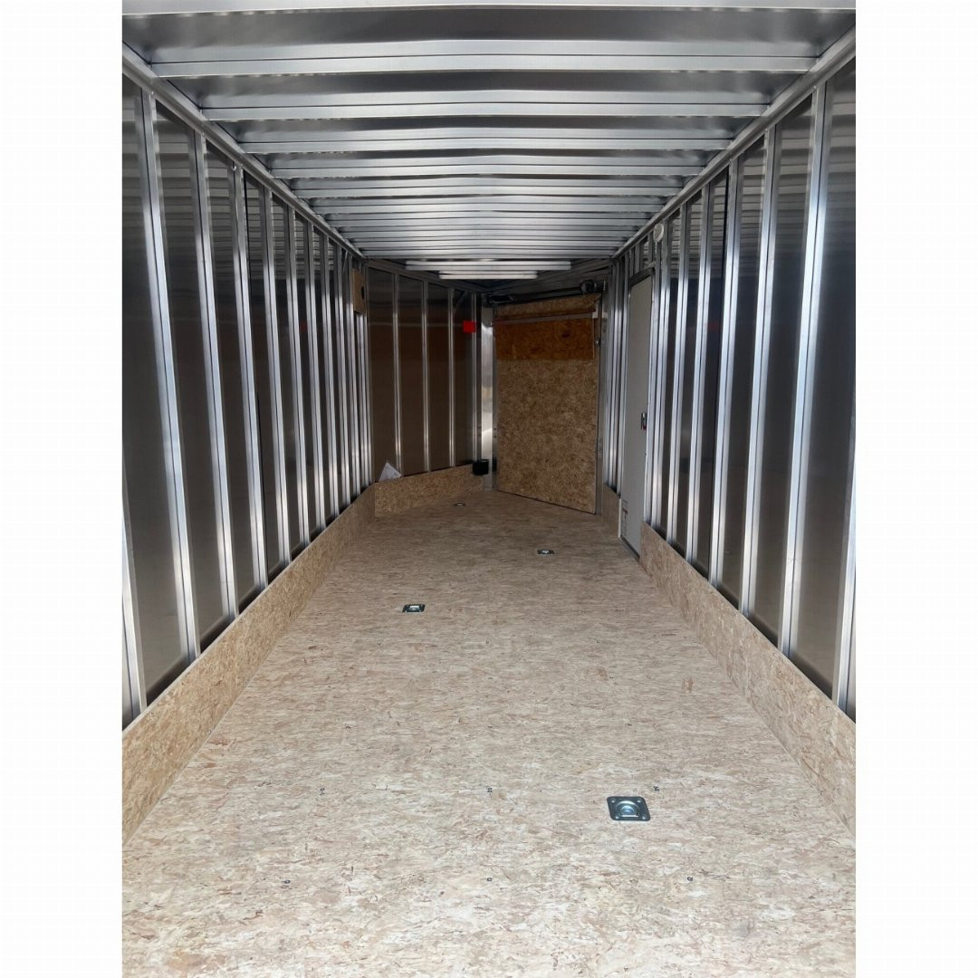 New 2024 LIGHTNING TRAILERS 7 x 27 4 Place Snowmobile Trailer with 7ft Interior height