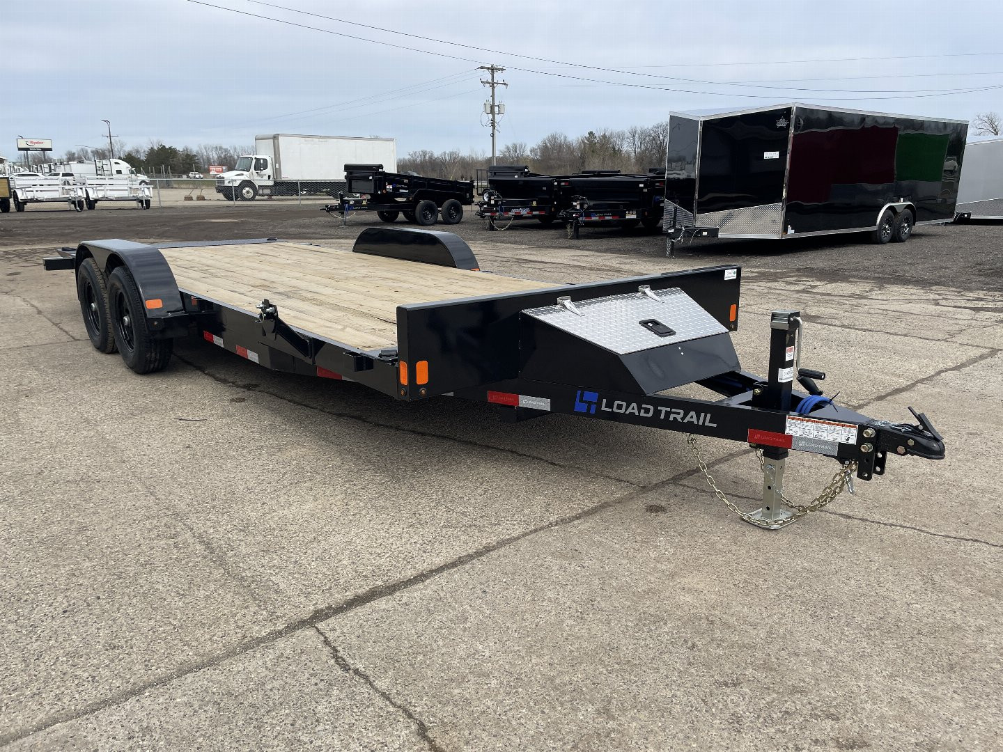 New 2025 LOAD TRAIL 83"x20' 10k Max Tilt Trailer