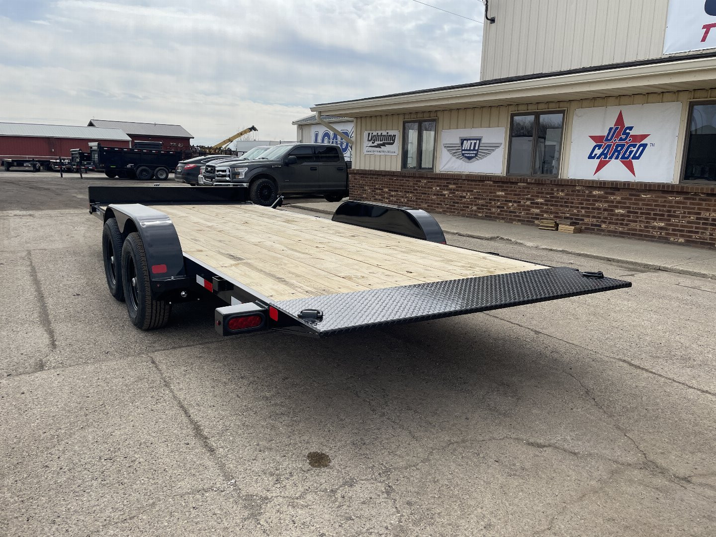 New 2025 LOAD TRAIL 83"x20' 10k Max Tilt Trailer