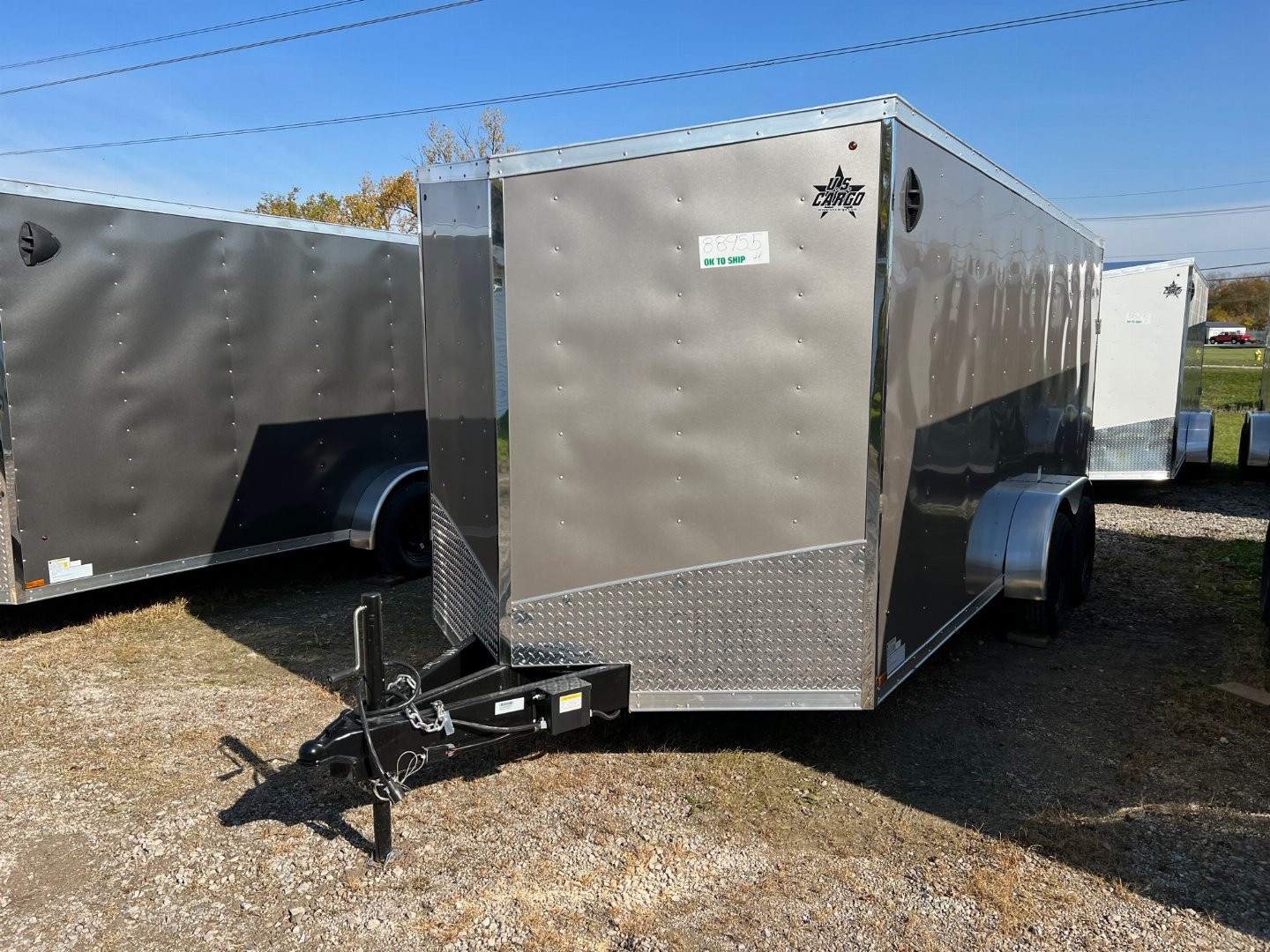 New 2023 US CARGO 7 X 16 US CARGO ENCLOSED WITH RAMP - MUST GO !!!