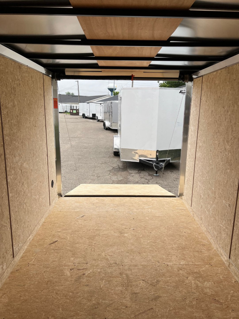 New 2025 FORMULA TRAILERS 7 x 16 Cargo / Enclosed Trailer with 7ft Interior and Ramp