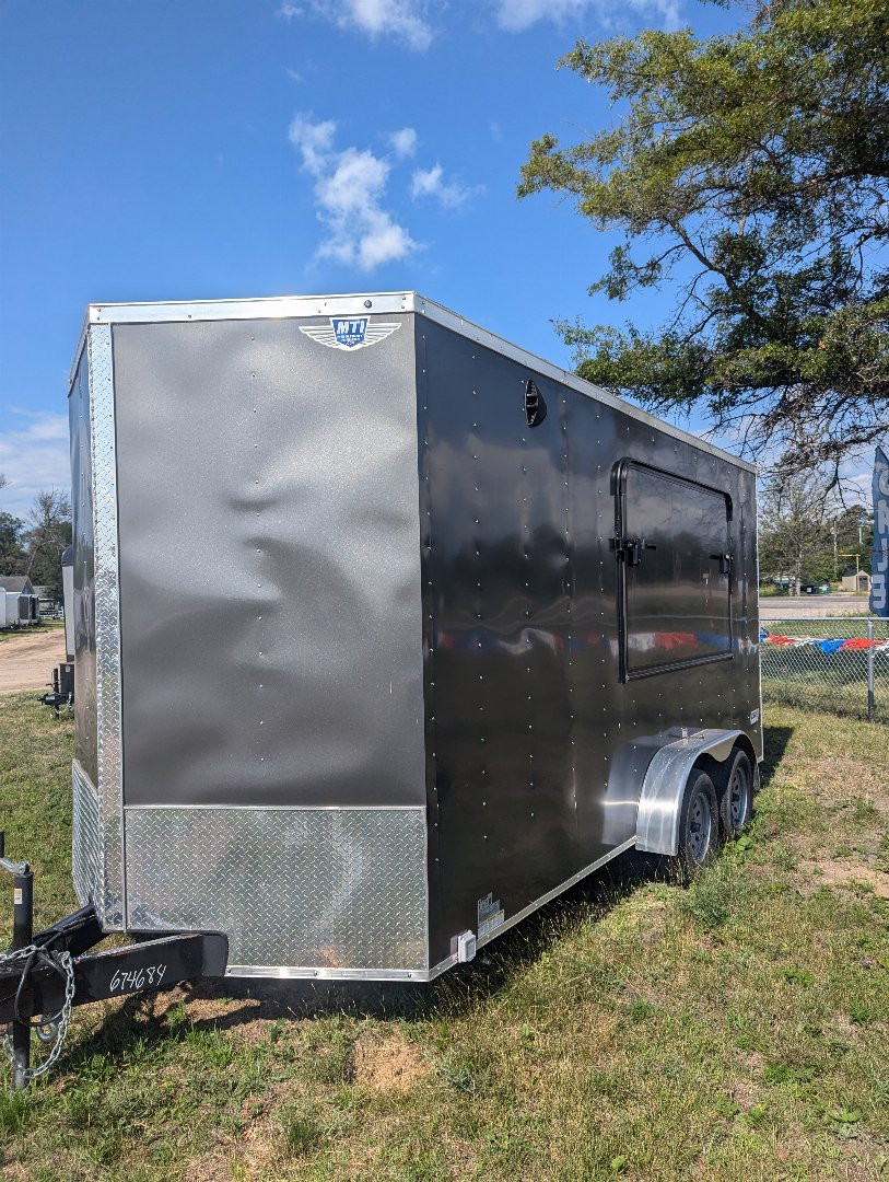 New 2024 MTI Trailers 7X16 US Cargo / Enclosed Trailer