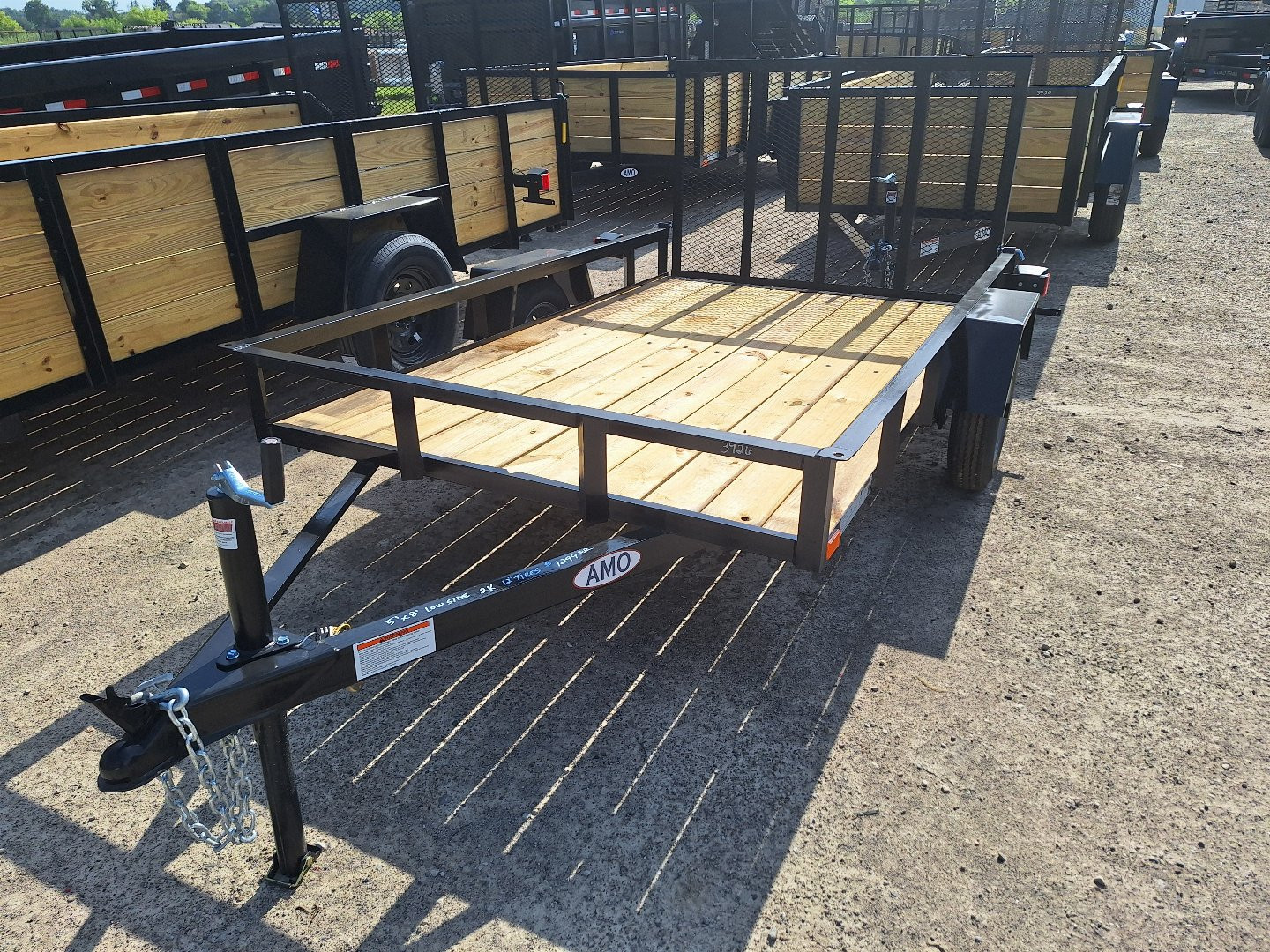 New 2024 AMO 5x8 3KLandscape Trailer