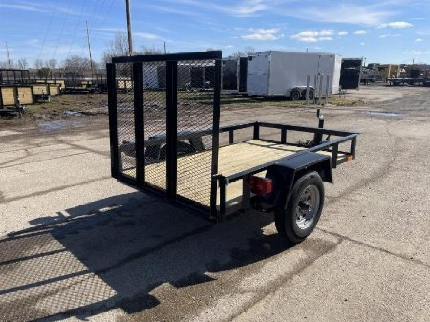 New 2024 AMO 4X6 2K WOODSIDE Trailer
