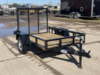 New 2024 AMO 4X6 2K Landscape Trailer