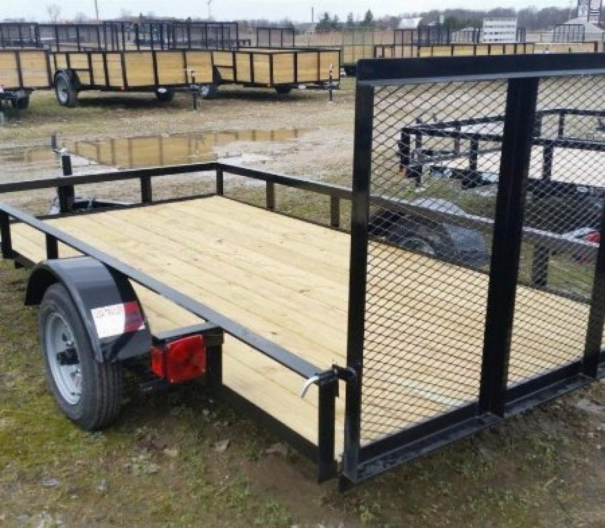 New 2024 AMO 5X10 3K Landscape Trailer