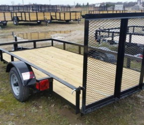 New 2024 AMO 5X10 3K Landscape Trailer