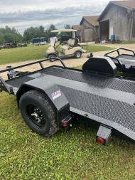 New 2024 Load Trail 77"X10' SCISSOR LIFT Tilt Trailer