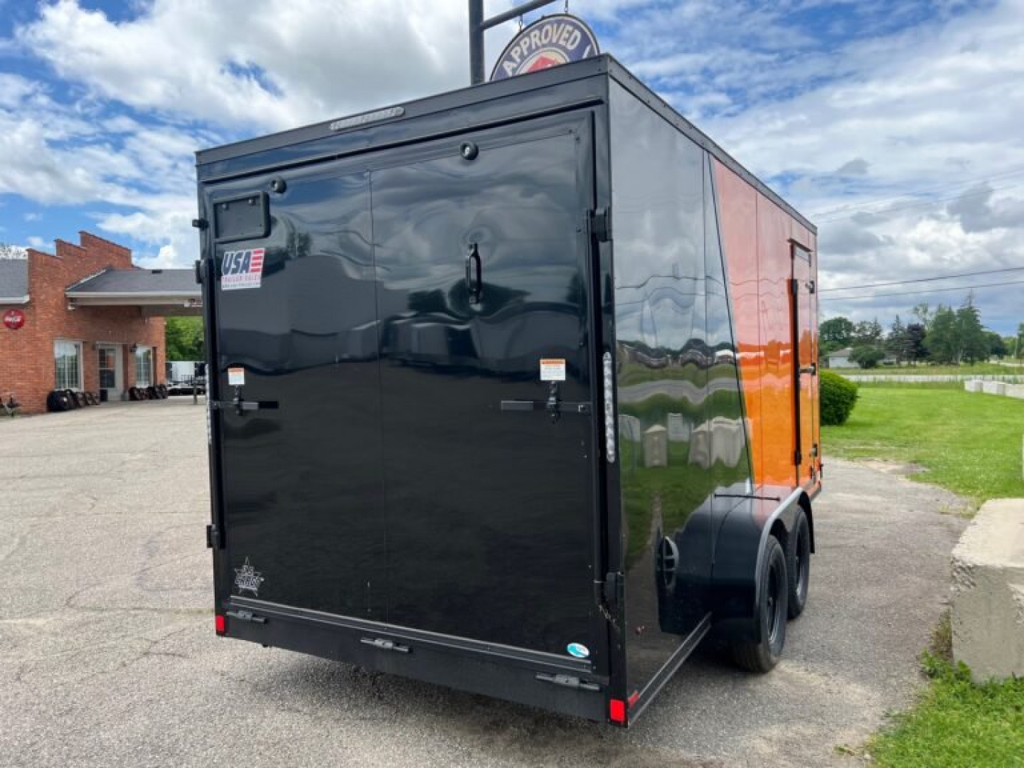 New 2024 US CARGO 7 x 16 Cargo / Enclosed Trailer 7ft Interior