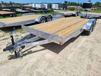 New 83 x18' 10K Aluminum Car Hauler