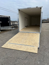 New 2024 LIGHTNING TRAILERS 8.5 X 28 10K GVW LIGHTING ALL ALUMINUM Enclosed CAR HAULER Trailer with Escape Door Cargo / Enclosed Trailer