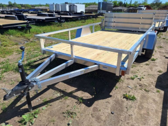 New 82x12 Aluminum Landscape Trailer