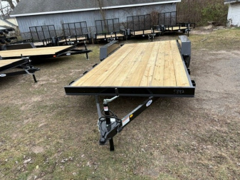 New 2026 AMO 18ft Wood Deck 1 Axle Brk Car Hauler