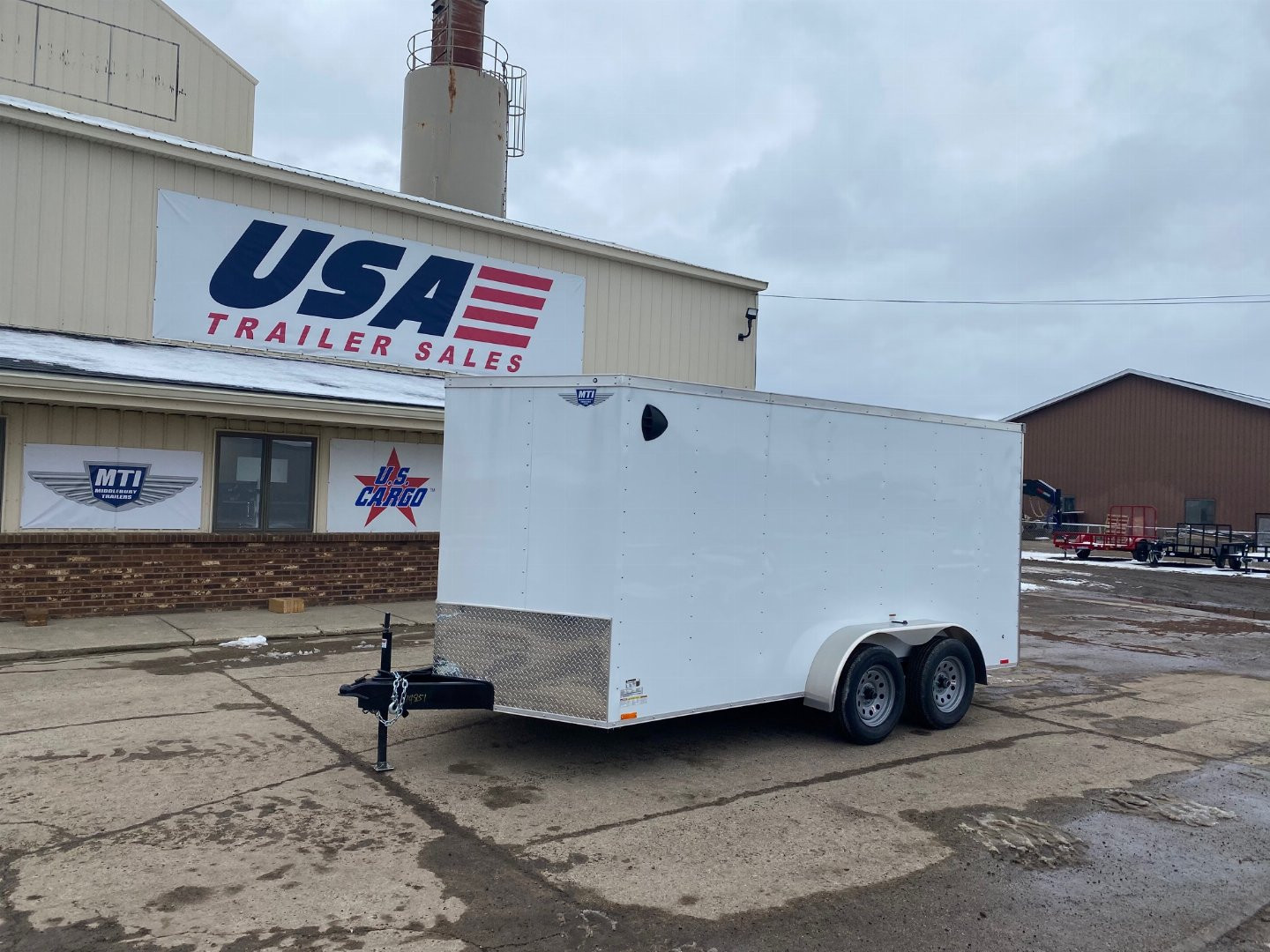 New 2024 MTI TRAILERS MWT 7X14TA2 Cargo / Enclosed Trailer