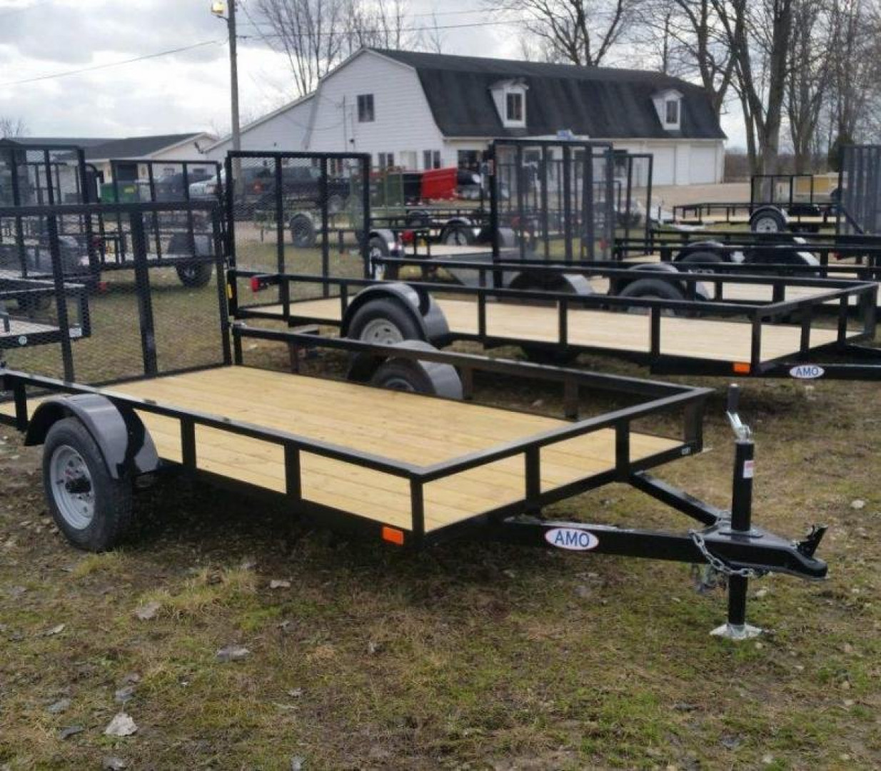 New 2025 AMO 5 x 10 A.M.O. Landscape Light Duty Trailer Landscape Trailer