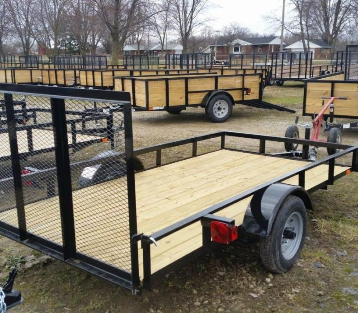 New 2025 AMO 5 x 10 A.M.O. Landscape Light Duty Trailer Landscape Trailer