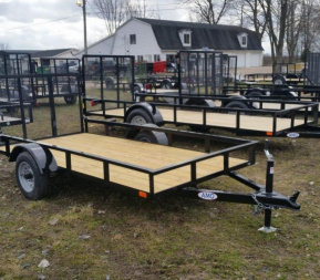 New 2025 AMO 5 x 10 A.M.O. Landscape Light Duty Trailer Landscape Trailer