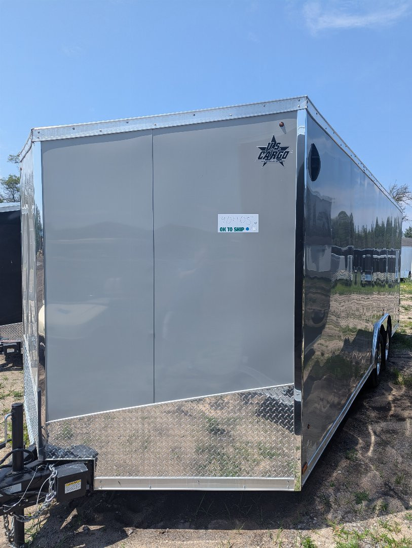 New 2024 20'x102" US CARGO ENCLOSED CAR HAULER / Enclosed Trailer