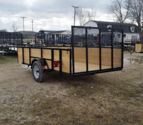 New 2025 AMO 6.4X12 WOODSIDE LANDSCAPE Landscape Trailer