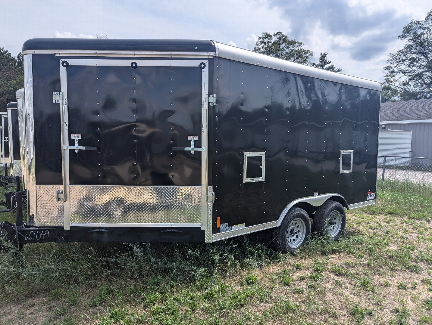 New 2023 MTI TRAILERS MSCT 8.5X17TA3 Snowmobile Trailer