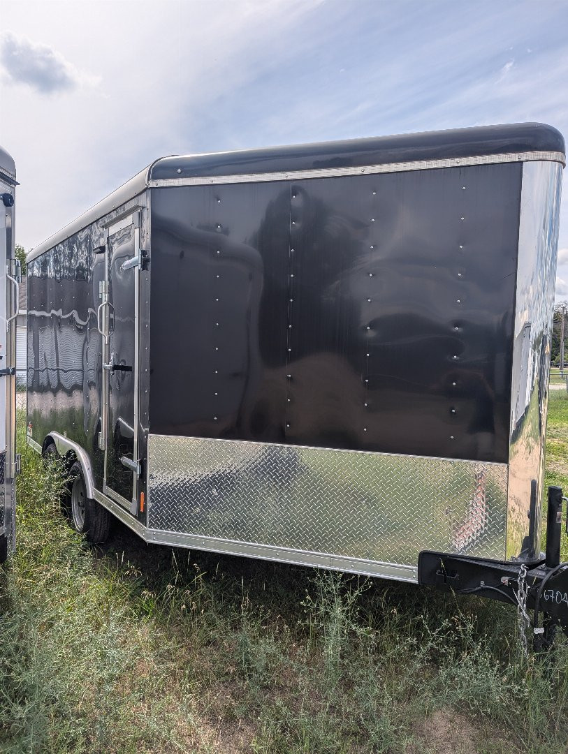 New 2023 MTI TRAILERS MSCT 8.5X17TA3 Snowmobile Trailer