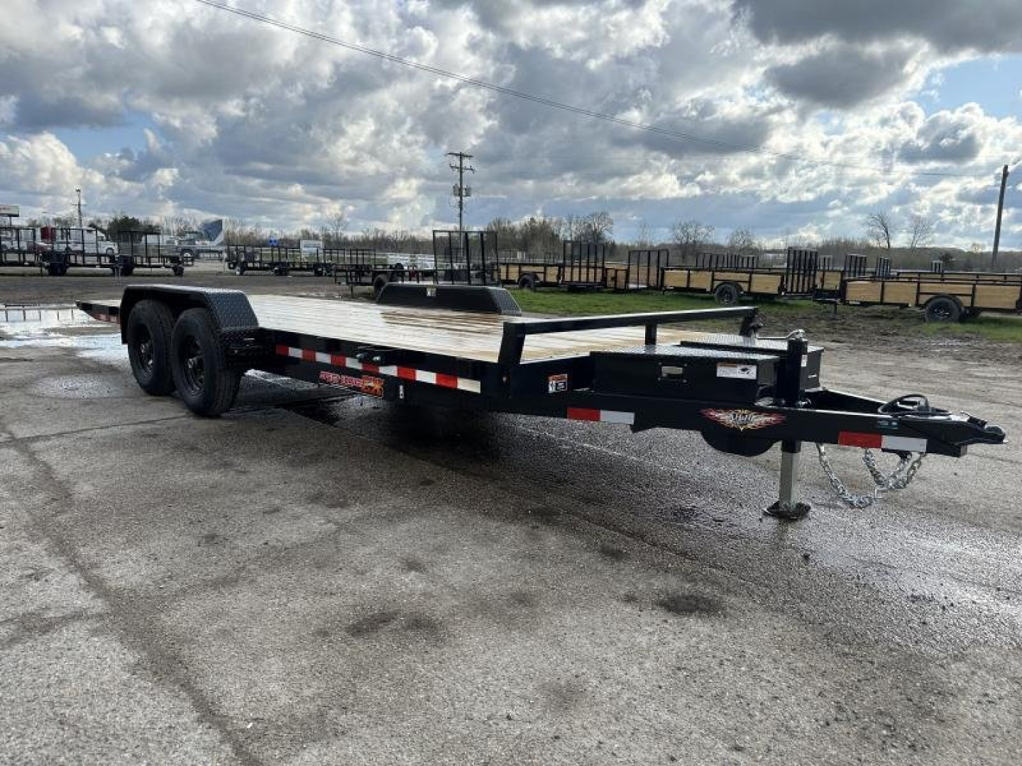 New 2023 H&H TRAILERS 82"x20' 7k Speedloader Tilt Trailer "Aged Inventory"