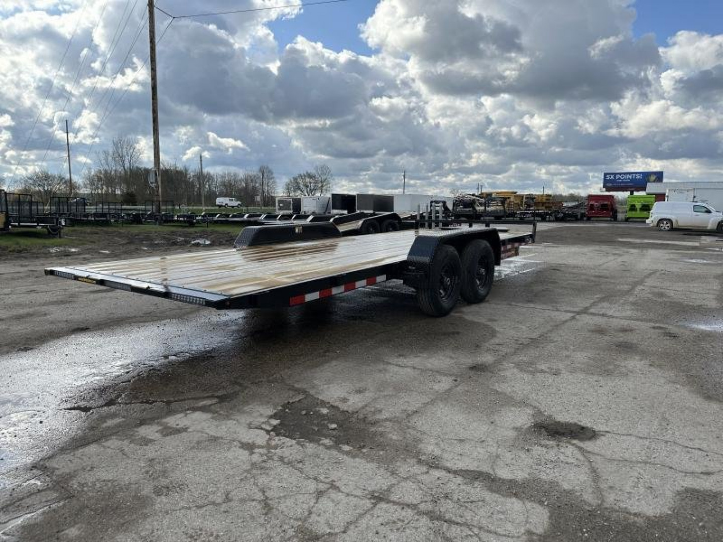 New 2023 H&H TRAILERS 82"x20' 7k Speedloader Tilt Trailer "Aged Inventory"