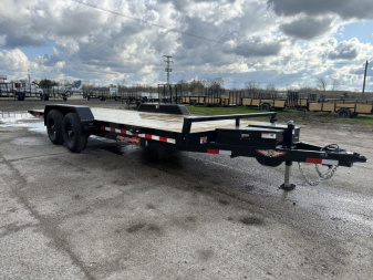New 2023 H&H TRAILERS 82"x20' 7k Speedloader Tilt Trailer "Aged Inventory"