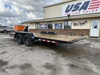 New 2023 H&H TRAILERS 82"x20' 7k Speedloader Tilt Trailer "Aged Inventory"