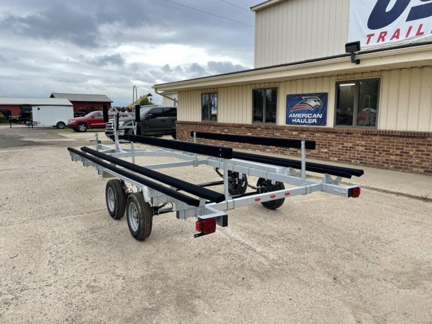 New 2023 Genesis Trailers 20ft Bunk Style w/Surge Brakes Boat Trailer "Aged Inventory"