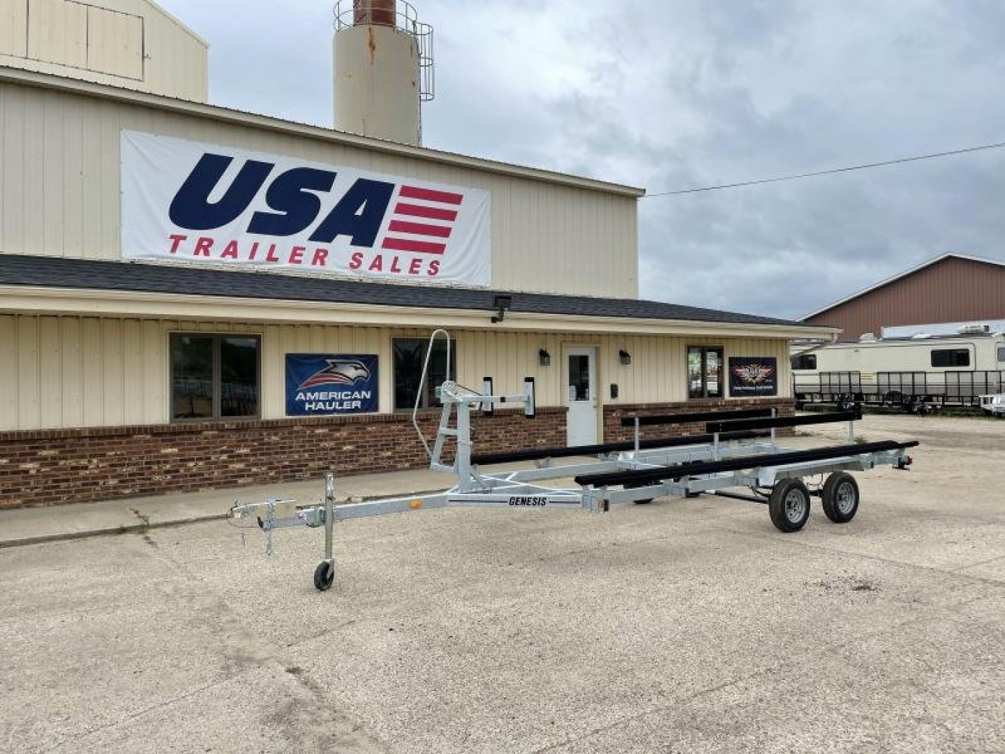 New 2023 Genesis Trailers 20ft Bunk Style w/Surge Brakes Boat Trailer "Aged Inventory"
