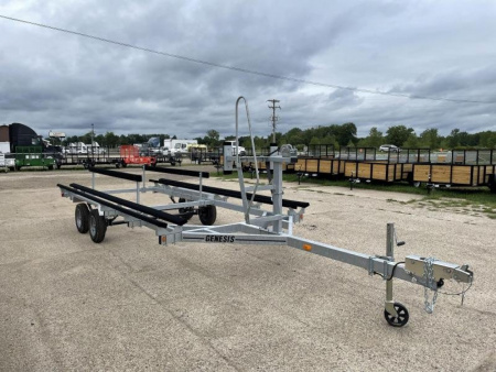 New 2023 Genesis Trailers 20ft Bunk Style w/Surge Brakes Boat Trailer "Aged Inventory"