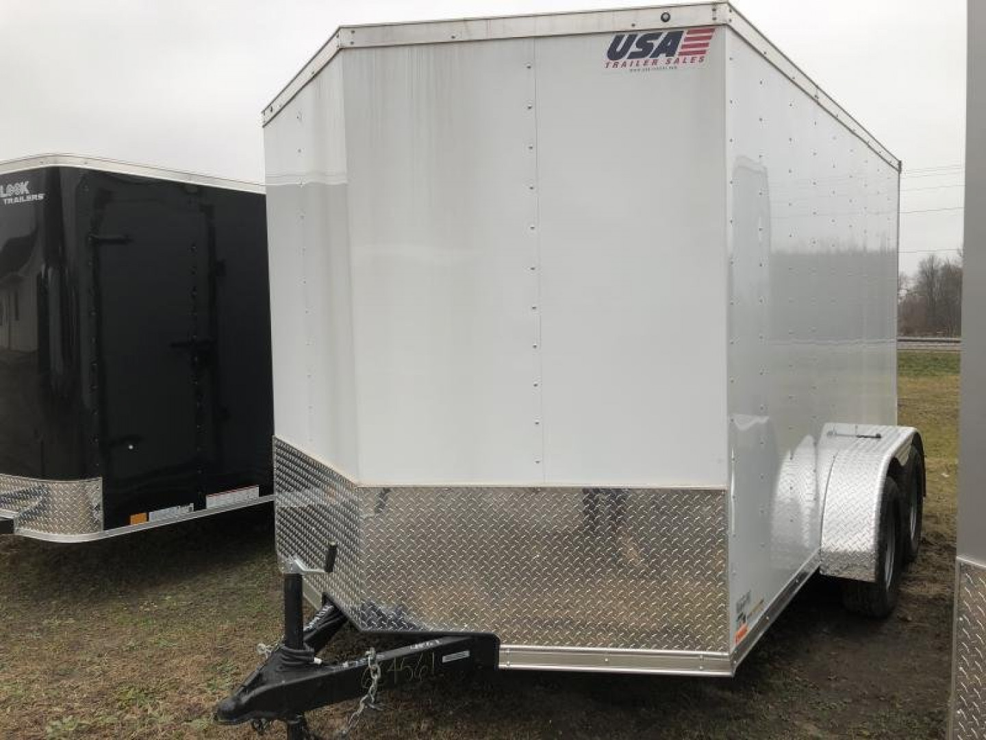 Used 2023 MTI TRAILERS 7X12 Cargo / Enclosed Trailer