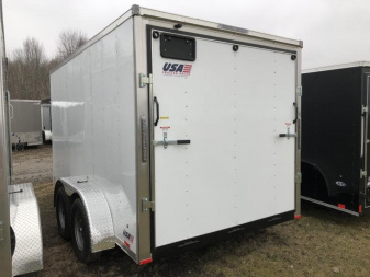 Used 2023 MTI TRAILERS 7X12 Cargo / Enclosed Trailer