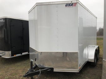 Used 2023 MTI TRAILERS 7X12 Cargo / Enclosed Trailer
