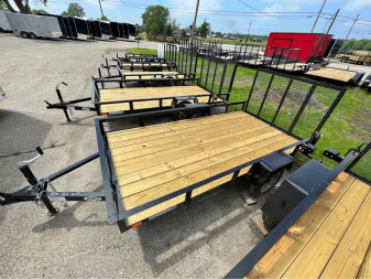 New 2025 AMO 5 x 10 A.M.O. Landscape Trailer