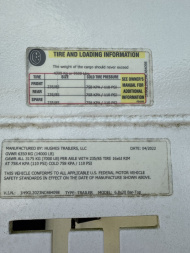 New 2022 HUGHES LIGHT TRAILER