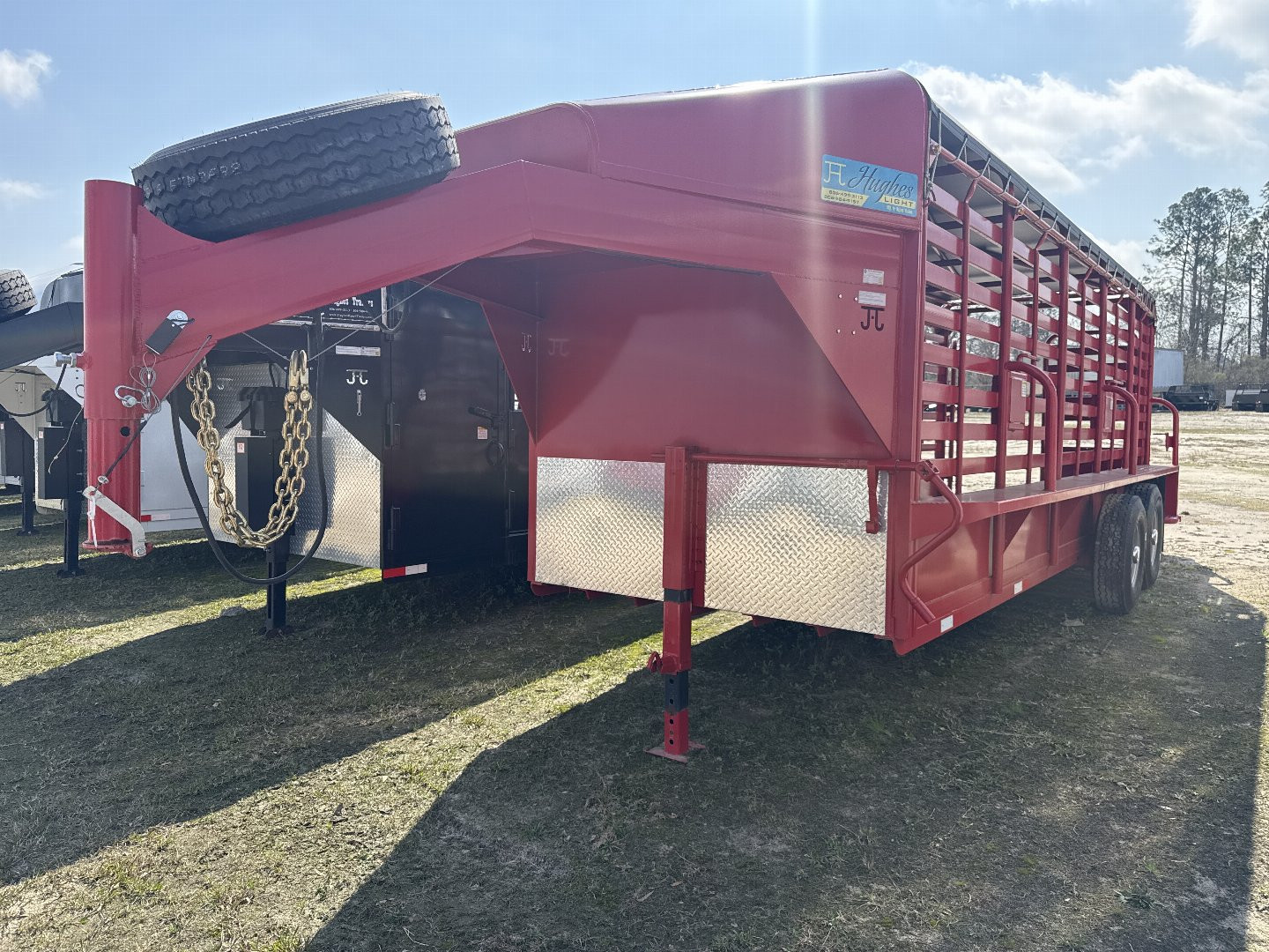 New 2023 Hughes 6X20 SOFT TOP HUGHES LIGHT TRAILER