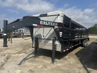 New 2024 Galyean 32’ Cattle Trailer