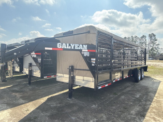New 2024 Galyean 24' CATTLE TRAILER