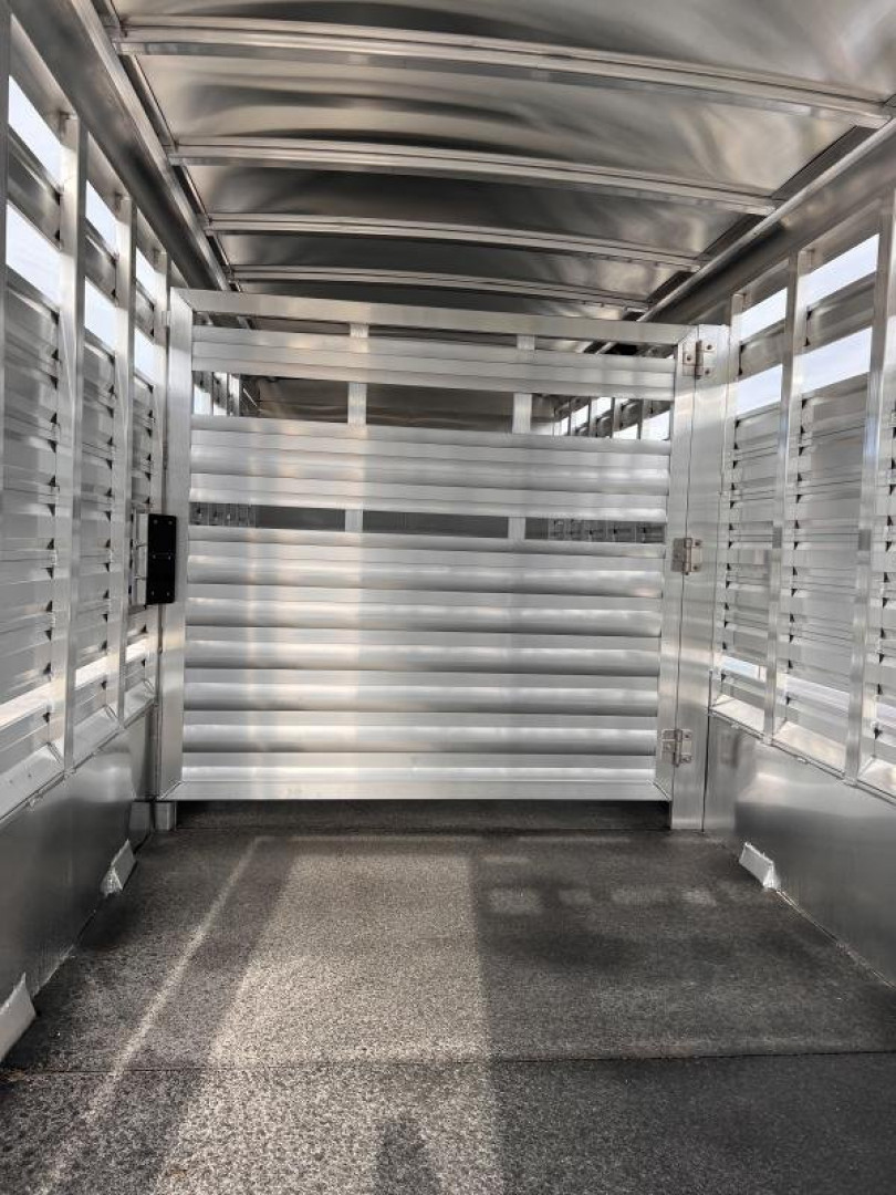 New 2023 EXISS 7'2" LIVESTOCK TRAILER