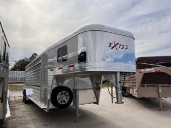 New 2023 EXISS 7'2" LIVESTOCK TRAILER